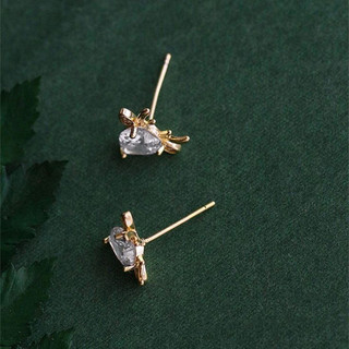 Bông Tai Zircon Bạc S925 Phong Cách Thanh Lịch, Idea Quà Tặng Perfect