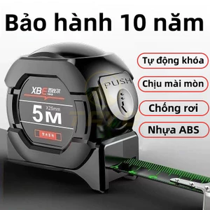 Thước Cuộn Thép độ chính xác cao gia đình 5m,Thước Rút khóa tự động,Chống rơi và chống mài mòn, 5m7m10m