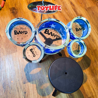 Bộ Trống Jazz Drum 5 Trống Mini Kèm Ghế Ngồi – Thiết Kế Cao Cấp, Âm Thanh Sống Động, Đồ Chơi Nhạc Cụ Giúp Bé Vừa Học Vừa