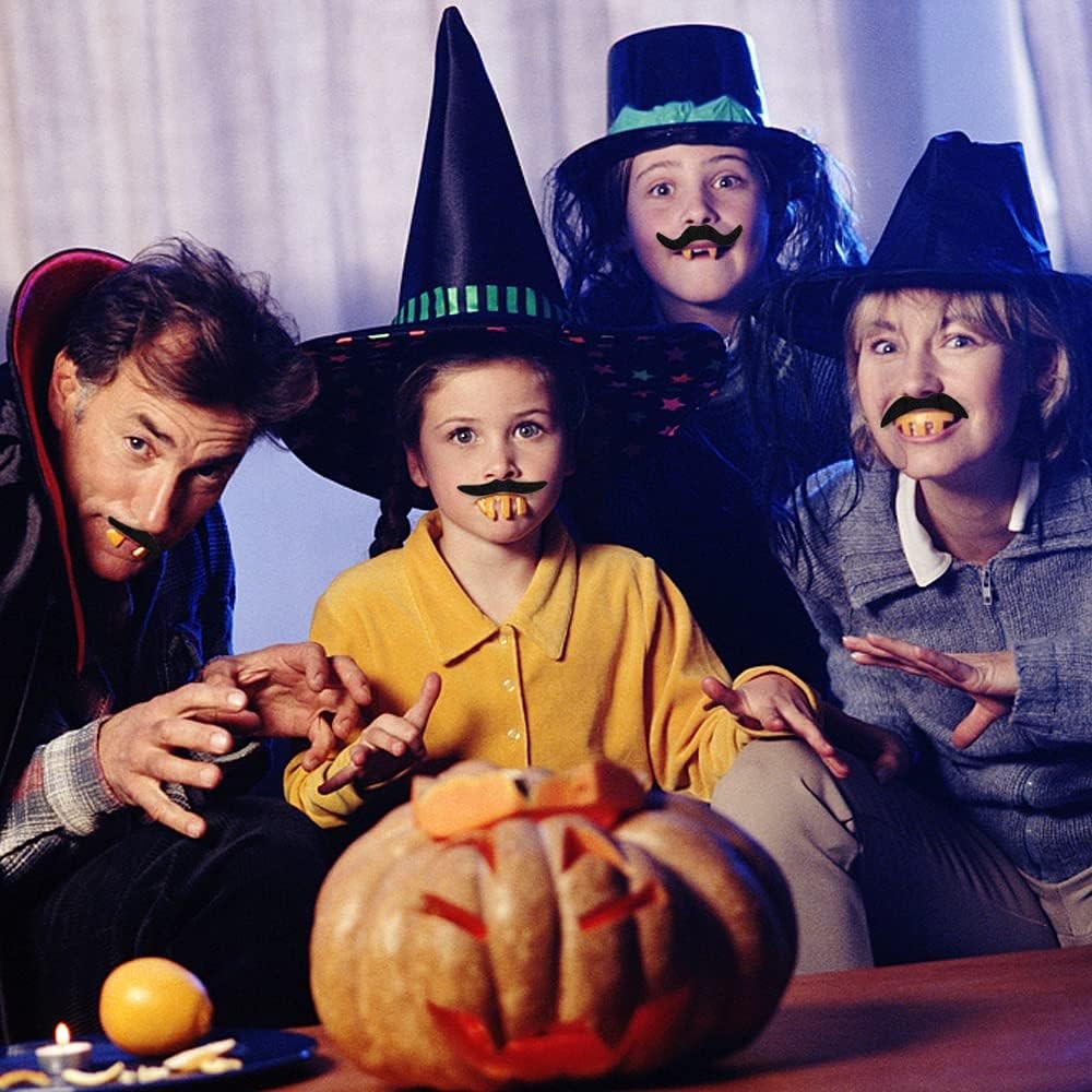 Đảng Râu Halloween Thực Tế Giả Râu Thực Tế Sống Động Halloween Giả ria mép