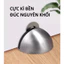 Chặn cửa bán nguyệt, chặn cửa nam châm, Chặn cửa gắn sàn giúp hạn chế va đập cho cánh cửa, an toàn - inox chuẩn, rất bền