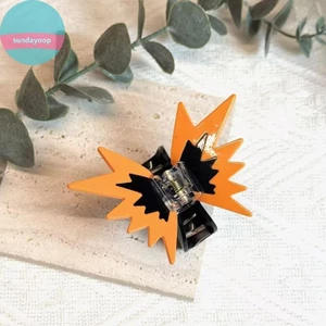 Sund Hàn Quốc Acrylic Nối Tóc Lấy Cho Bé Gái Vuốt Tóc Thanh Lịch Màu Sắc Tương Phản Phụ Kiện Tóc VN