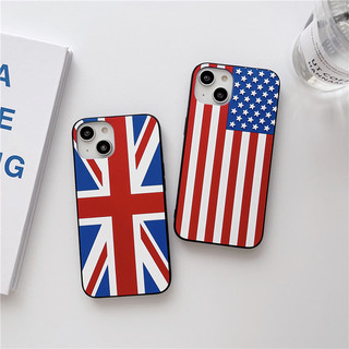 Ốp điện thoại minh họa hình cờ silicon 3D cho iPhone 17 16 15 13 14 12 11 7 8 X XR XS 17pro 17promax