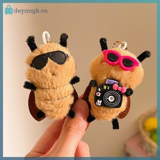 Deyangk Hoạt Hình Sang Trọng Dễ Thương Ngộ nghĩnh Hình Gián Mặt Dây Chuyền Búp Bê Túi Sinh Viên Trang Trí Sinh Viên Vui Vẻ Quà Tặng Phụ Kiện VN