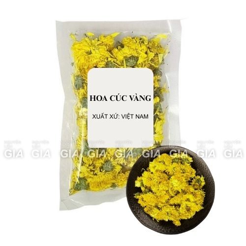 Hoa cúc vàng sấy khô [GÓI 100G]