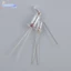 CMINYP 10 chiếc 3 / 4 / 5mm 3 / 6 / 12 / 24V Bóng đèn Edison Sợi đốt gạo