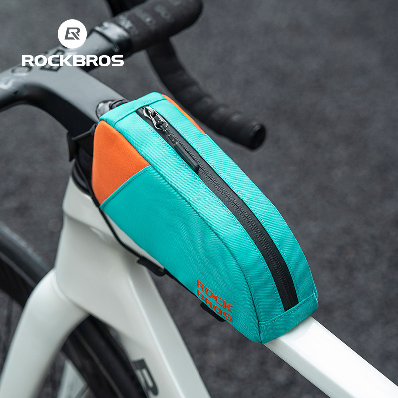 Rockbros Xe Đạp Top Ống Túi Nhiều Màu Sắc Khung Xe Đạp Túi Di Động An Toàn Bên Túi MTB Xe Đạp Đường Bộ Túi Trước Thiết Bị Đi Xe Đạp
