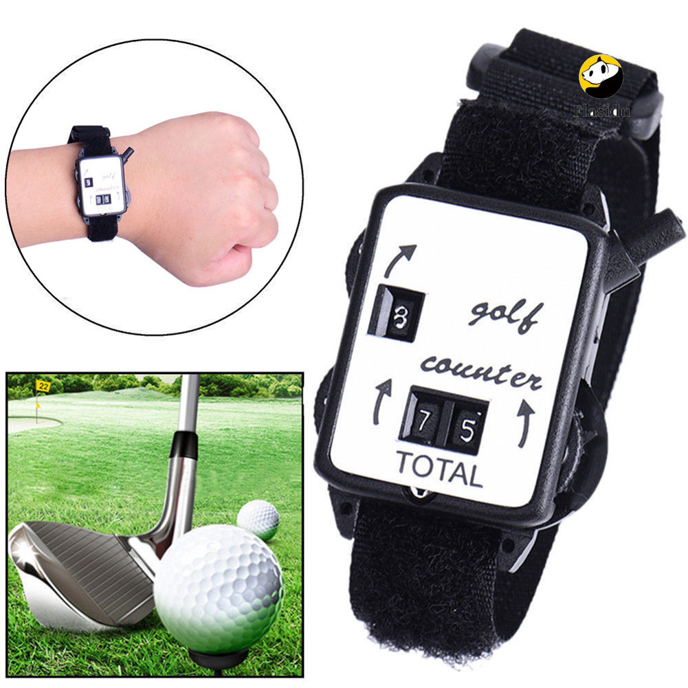Dây đeo cổ tay Mini cầm tay Golf Stroke Score Counter Keeper Watch Putt ...