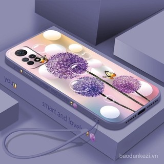 Ốp điện thoại chống sốc Silicon mềm họa tiết bồ công anh cho Redmi 10 Redmi Note 11 Pro Note 11S 6qzv