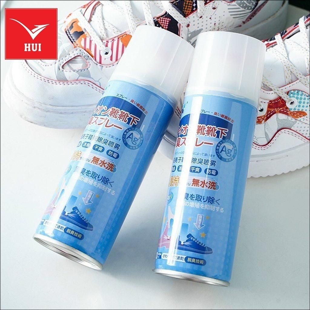 Free Ship - Bình Xịt Khử Khử Mùi Hôi Chân Hôi Giày Nhật Bản Chứa Công Thức Nano Bạc Kháng Khuẩn Mát Lạnh