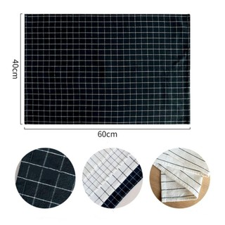PENTAXZR Khăn Lau Đĩa, Khăn Nhà Bếp Cotton 40x60cm, Trang Trí Nhà Trắng Bền Dễ Dàng Rửa Bàn Ăn Tối