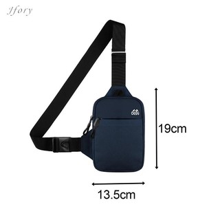 Túi đeo ngực Jfory Giá đỡ điện thoại cho nữ Ví nam chạy bộ ngoài trời