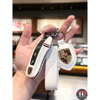 [Hàng có sẵn] Hộp đựng chìa khóa ô tô cho Porsche Cayenne Macan718 Paramela 911Taycan Chìa khóa Túi Fob