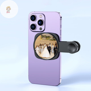 Twe Điện Thoại Thông Minh Camera Gương Phản Quang Kẹp Bộ Di Động Điện Thoại Di Động Camera Gương Kẹp Có Túi Bảo Quản Điện Thoại Phía Sau Selfie Gương VN