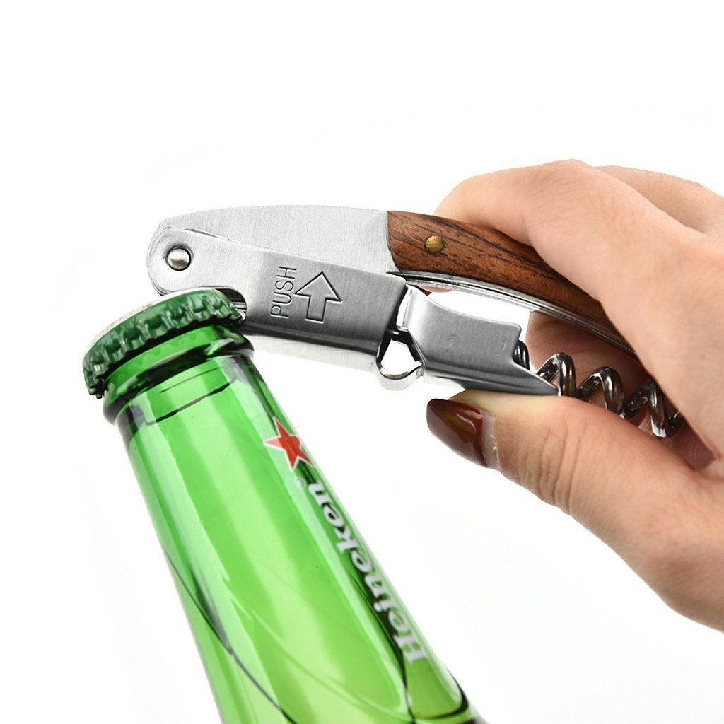 Dụng Cụ Khui Mở Rượu Bia 3 In 1 Đa Năng - Quà Tặng Khách Hàng FE123