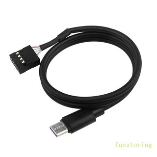 Cáp chuyển đổi màn hình thứ cấp 9Pin sang USB Type C FUN để đồng bộ hóa và sạc dữ liệu