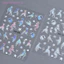 Nhãn dán móng tay đuôi cá Dreamy Long lanh Chất kết dính tăng cường lập thể giống như thật DIY Nail Art Người đam mê [làm đẹp]