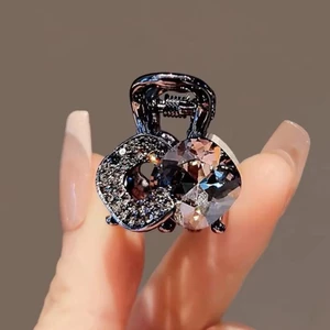 Mauropoli [Sẵn Sàng] Kim Cương Giả Tinh Tế Kích Thước Nhỏ Lấy Kẹp Tóc Đầu Trước Nổ Kẹp Tóc Gãy Bên Công Chúa Kẹp Tóc Mũ Đội Đầu Phong Cách Mới