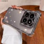 Dành Cho Xiaomi Poco C65 C55 F6 F5 X6 X3 M6 M2 Pro NFC F3 Ốp Điện Thoại Có Ống Kính Máy Ảnh Mạ Phim Sáng Bóng Đơn Giản Trong Suốt Bốn Góc Túi Khí Chống Sốc Vỏ Mềm