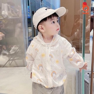 Áo khoác chống nắng vải gió mềm mại cho bé từ 1 tới 5 tuổi