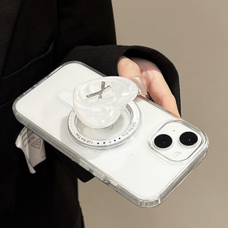 Nơ Màu 3d Tình Yêu Tròn Từ Tính Giá Đỡ Điện Thoại Cho IPhone 16 15 14 13 12 Pro Max 14 Plus Có Thể Gập Lại Pop Ring Grip Co Giãn Để Bàn Chân Đế p2