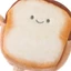 SNUGHOUSE Bánh Mì Nướng Ví Đựng Tiền Xu, Túi Đựng Tai Nghe Di Động Nhẹ, Bánh Mì Hoạt Hình Túi Trang Điểm Mini Bé Gái