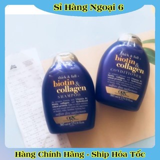 [auth] Dầu gội và xả chống rụng tóc Biotin & Collagen Đức- 385ml Đủ Bill [Hot]