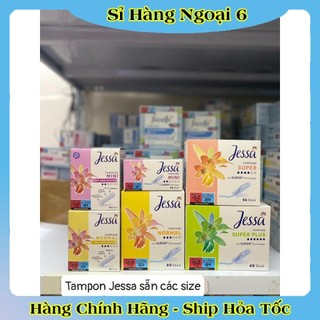 Băng vệ sinh Tampon Jessa hộp đủ size - Hàng Nội Địa Đức