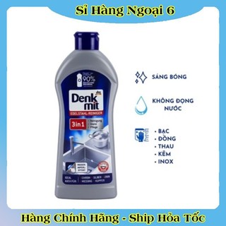 Dung dịch tẩy rửa inox Denkmit Edelstahlreiniger 3in1 300ml của Đức - Date mới nhất
