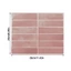 Giấy dán tường GAVESTO, Miếng dán tường gạch tự dính chống ẩm, Decal dán tường DIY chống thấm nước chống dầu