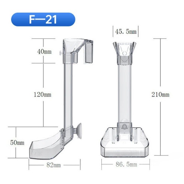 Bộ Ống Cho Cá Ăn Siêu Tiện Lợi, Giúp Hồ Cá Không Bị Bẩn
