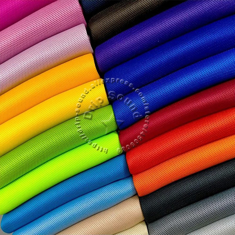 1 Chiếc Dày 1.4x1m Loa Bụi Vải 3D Co Giãn Vải Polyester Âm Thanh Nướng Lưới Bao Lọc Ghế Ô Tô Vải