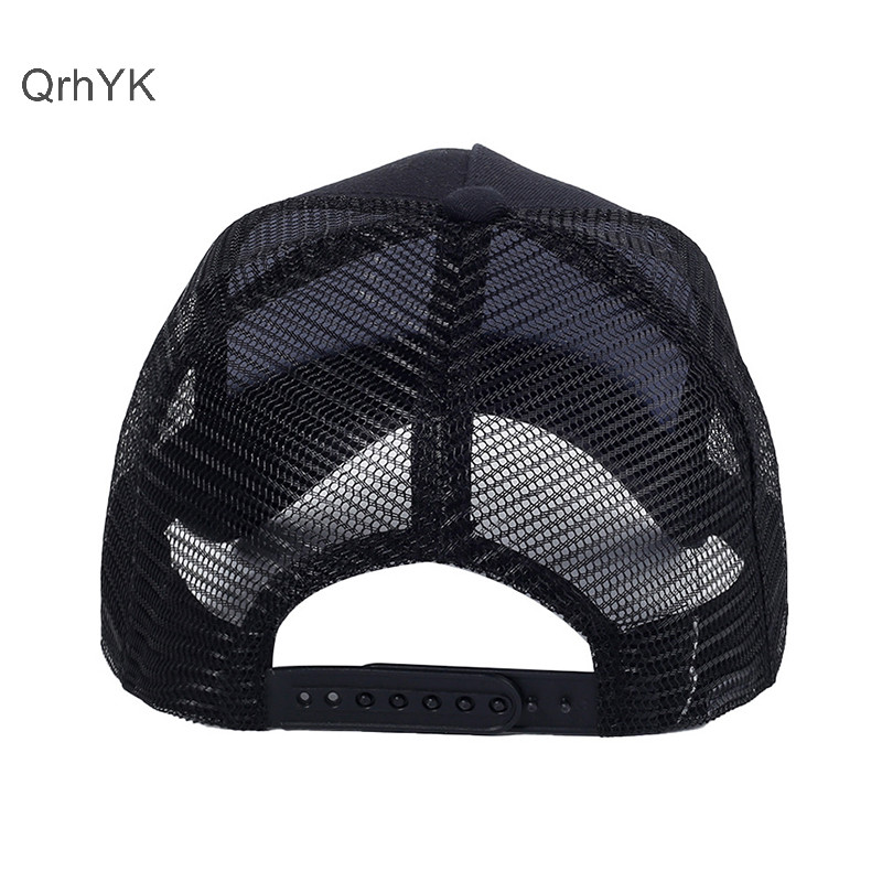 Thời Trang Nhà Máy 1 Chiếc Mũ Unisex Thường Ngày Lưới Trơn Có Thể Điều Chỉnh Bóng Chày Snapback Mũ Dành Cho Nữ Hip Hop Trucker Dạo Phố Bố Nón QrhYK
