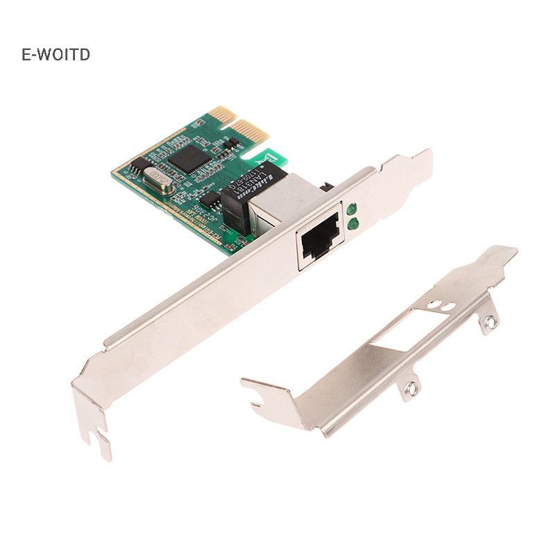 E-woitd 1 Bộ 10 / 100 / 1000Mbps Gigabit Ethernet PCI Express PCI-E Card mạng RJ-45 Bộ chuyển đổi LAN Bộ điều khiển mạng HNVN