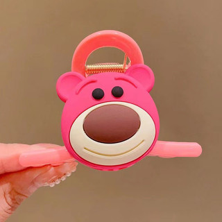Kẹp hoạt hình bé gái, Kẹp tóc gấu dâu dễ thương cho bé, kẹp càng cua búi cao