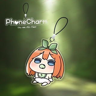 Móc Treo Gotoubun no Hanayome NHÀ CÓ NĂM NÀNG DÂU TREO Nakano Miku Yotsuba Itsuki Yotsubachibi anime mica trong_ĐH