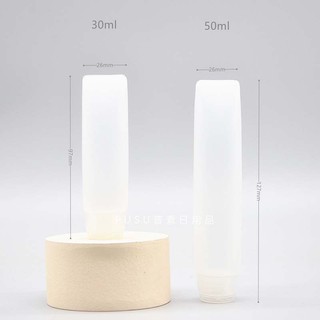 30 50ml Flip Tube Lotion Bóp Chai Kem Rửa Tay Sữa Rửa Mặt Dầu Gội Sữa Rửa Toàn Thân Du Lịch Subbotling