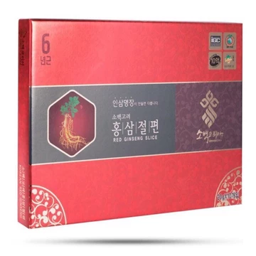 Hồng sâm lát tẩm mật ong Sobaek Hàn Quốc 200g, hồng sâm