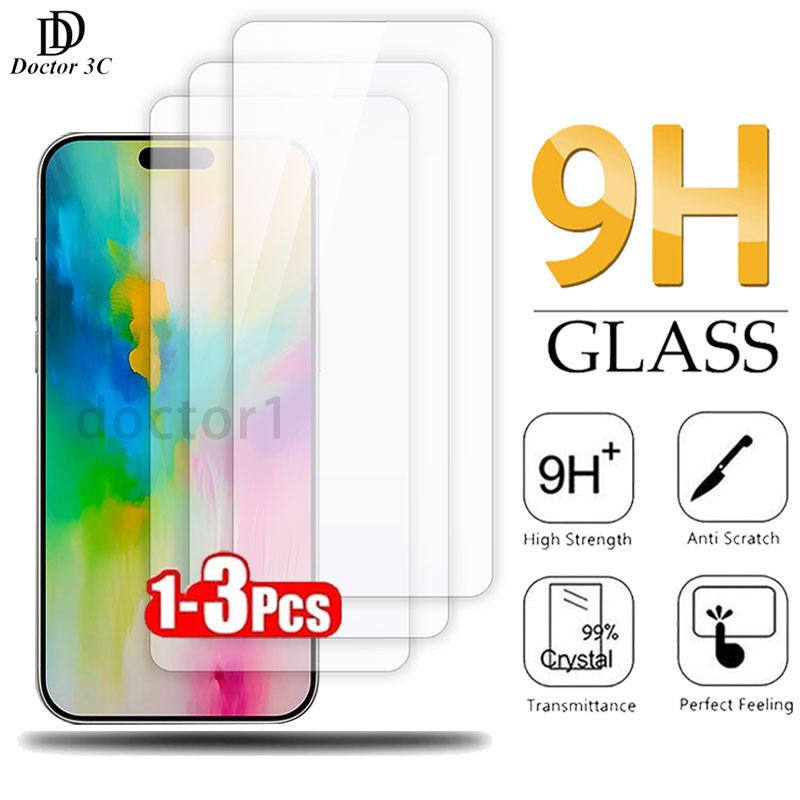Kính cường lực bảo vệ toàn màn hình cho iPhone 16 15 14 13 12 11 Pro X Xs Max Xr 7 8 6 6s Plus 5G 4G 2024