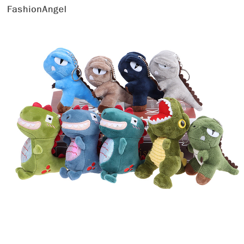 FashionAngel Mềm Mại Sang Trọng Nhồi Bông Búp Bê Tyrannosaurus Móc Khóa Túi Mặt Dây Chuyền Trẻ Em Quà Tặng TH