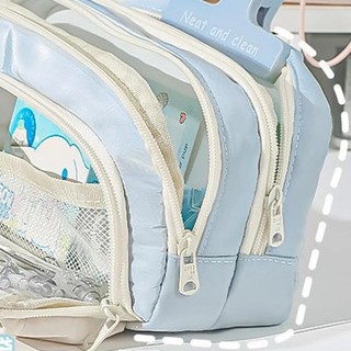 Kawaii Hộp Đựng Bút Chì Dung Tích Lớn Dễ Thương Hộp Đựng Bút Chì Ins Phong Cách Văn Phòng Phẩm Túi Bảo Quản Trường Văn Phòng Phẩm Vật Dụng
