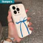 ibumpers Ốp Lưng iPhone Xinh Coquette nơ In Hình Ốp Điện Thoại nhám Dày Dặn Silicon Mềm Chống Sốc Chống Bẩn Cho Iphone 15 14 12 13 11 Pro Max IP 7 8 Plus Iphon X XS XR