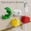 TUYỆT VỜI 4 Kẹp Bếp Mini, Giá Đỡ Dây Cáp Hình Tivi, Di Động Tự Dính Để Bàn Dây Quản Lý Dây Điện Dây Sạc