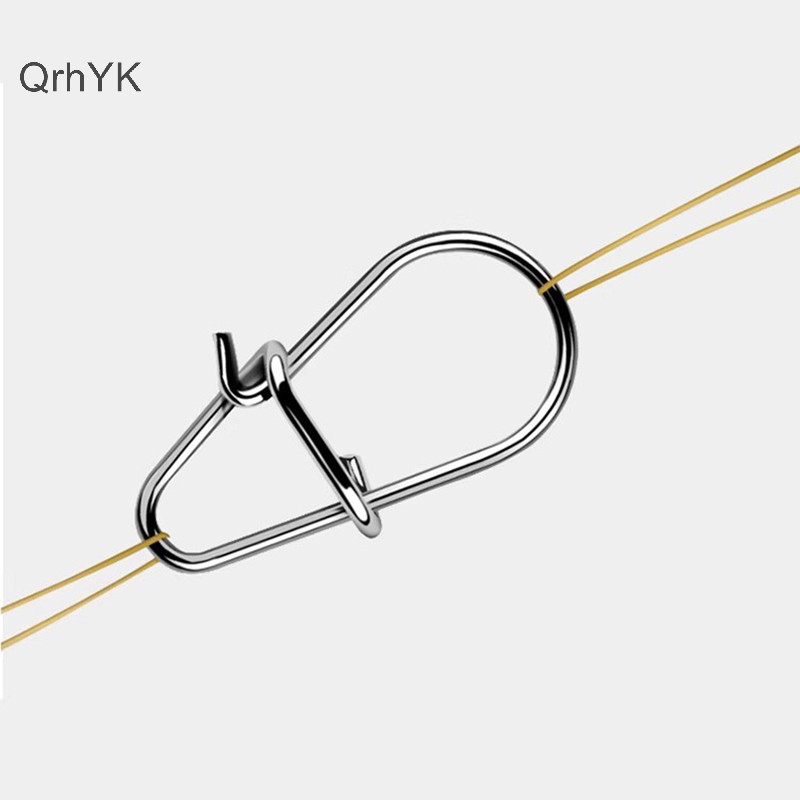 Nhà Máy Thời Trang 100 Chiếc Kẹp Câu Cá Nhanh Chụp Mồi Câu Cá Kết Nối Nước Mặn Câu Cá Khóa Mồi Không Gỉ QrhYK