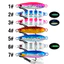 1 Cái 14-100g Kim Loại Câu Cá Jig Thìa Dụ Mắt 3D Chậm Thìa Chìm Âm Bass Dạ Quang Dụ Dọc Jigging Đúc Mồi Có Móc Bướm Cho Nước Mặn Ngoài Trời