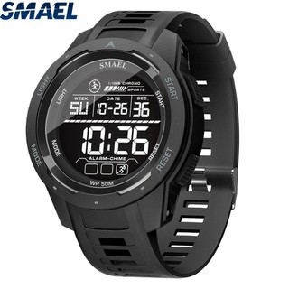 Men's Waterproof Sports Watch SMAEL LED – 50 m