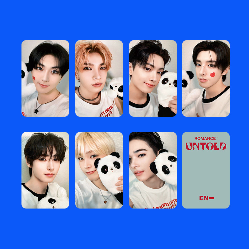 5-7 Chiếc EN Lomo Card WORLD TOUR FATE IN SEOUL Mang Lại Nhiệt Trở Lại ROMANCE KHÔNG CÓ Photocards HEESEUNG JAKE JAY JUNGWON NI-KI SUNGHOO Solo Photo Bưu Thiếp YM
