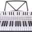 Thẻ ghi chú bàn phím CHEESELY, Biểu đồ hợp âm đàn piano có thể tháo rời dành cho người mới bắt đầu, 61 / 88 phím Thẻ thực hành ngón tay Phụ kiện đàn piano Công cụ học tập piano