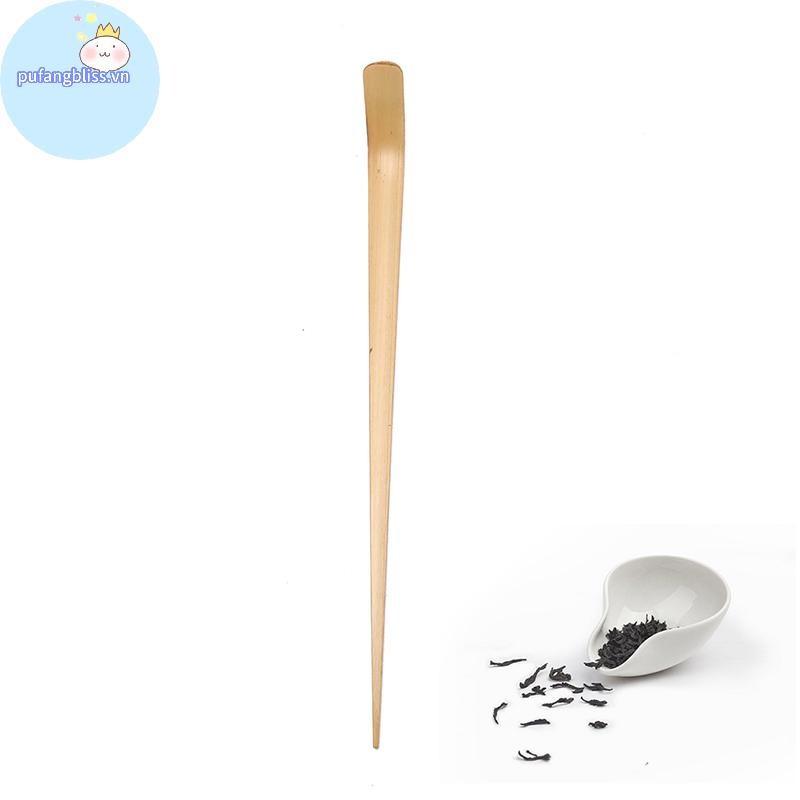 Pufangbliss Muỗng Trà 18cm retro Trà Xanh Trà matcha Muỗng Trà Dụng Cụ VN