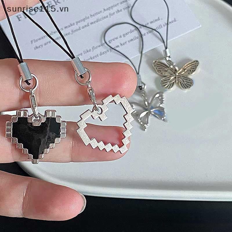 Ssvn Mặt Dây Chuyền Thời Trang Mới Retro Dây Đeo Điện Thoại Thông Minh Dây Buộc Chìa Khóa Pendent Móc Khóa Trang Trí Dây Đeo Điện Thoại Ch.